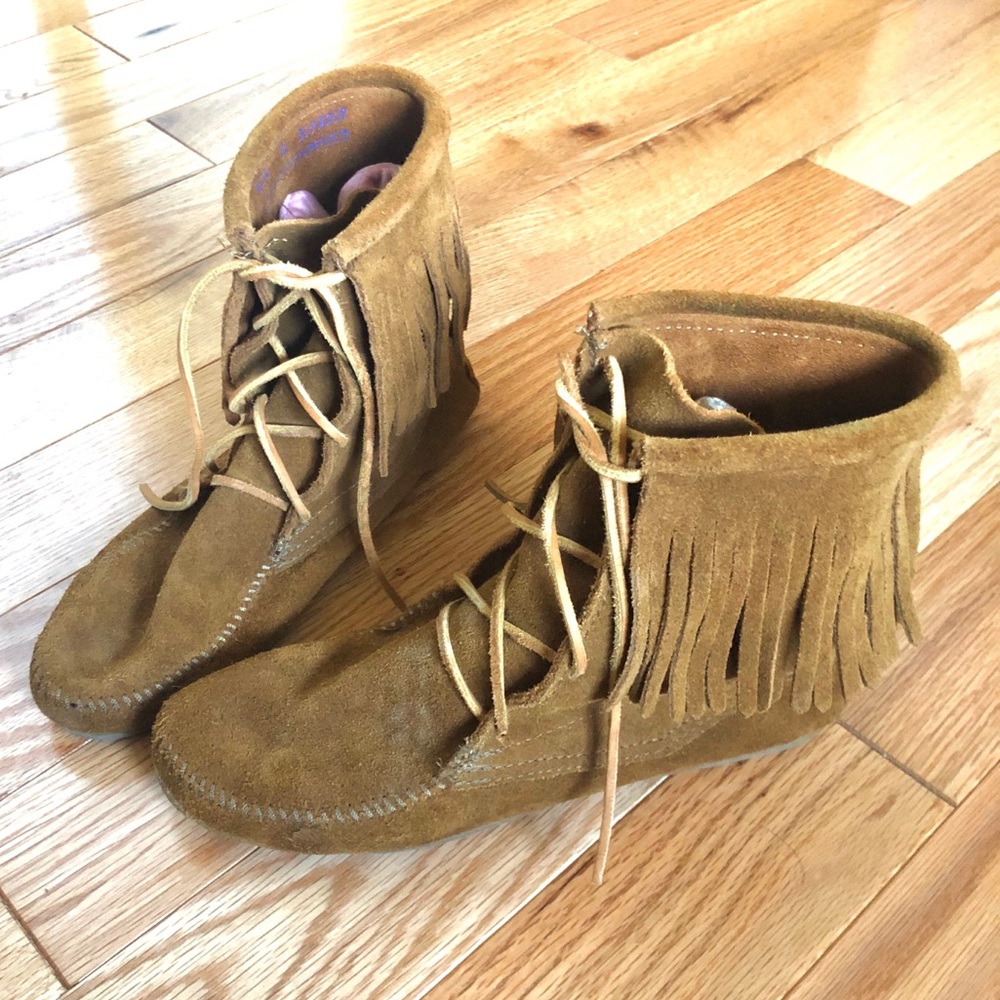 Moccasin Ankle Boots
